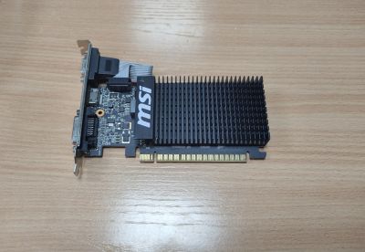 Лот: 20014562. Фото: 1. Видеокарта MSI GT 710 1GB. Видеокарты