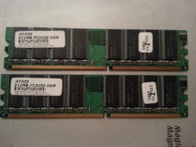 Лот: 3603580. Фото: 1. Оперативная память Hynix DDR 400... Оперативная память