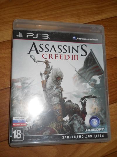 Лот: 6759989. Фото: 1. Assassin's Creed III PS3. Игры для консолей