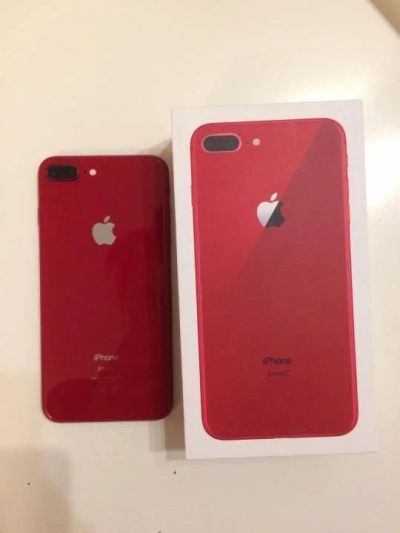 Лот: 14349256. Фото: 1. iPhone 8 plus 256 gb, red+ стекло... Смартфоны