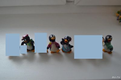 Лот: 5495926. Фото: 1. Киндер (старая коллекция). Пингвины. Игрушки