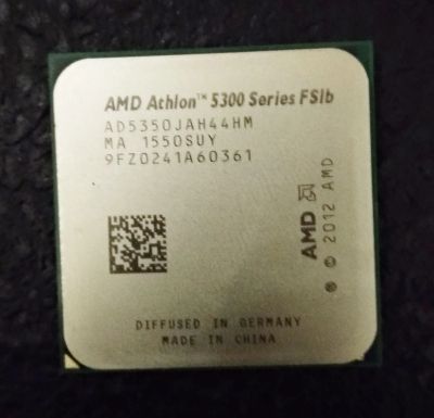 Лот: 14756395. Фото: 1. AM1 Athlon 5350 4 ядра (похоже... Процессоры