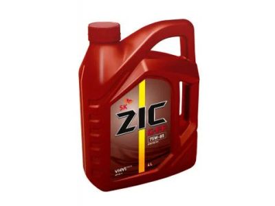 Лот: 14493075. Фото: 1. ZIC G- FF 75W85, 4L(масло трансмиссиооное... Масла, жидкости
