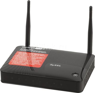 Лот: 17207083. Фото: 1. Wi-Fi роутер ZYXEL Keenetic Lite... Маршрутизаторы (роутеры)