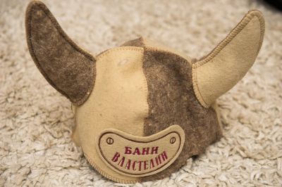 Лот: 5072933. Фото: 1. Шапка для бани. Банные принадлежности