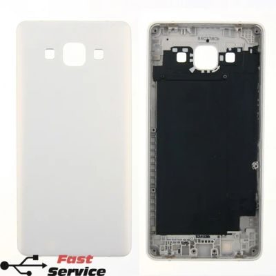 Лот: 10200425. Фото: 1. Корпус Samsung A700FD (A7) Белый. Корпуса, клавиатуры, кнопки