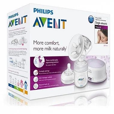 Лот: 6293350. Фото: 1. AVENT Молокоотсос Электрический. Всё для кормления