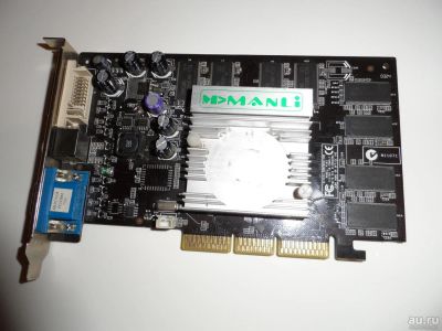 Лот: 9120411. Фото: 1. Видеокарта GeForce FX 5200 250Mhz... Видеокарты