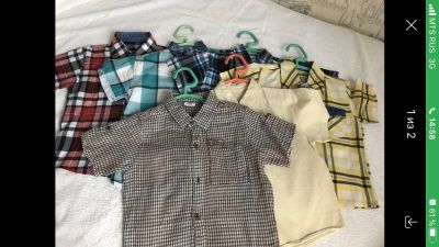 Лот: 15528539. Фото: 1. Рубашка, сорочка для мальчика. Рубашки, блузки, водолазки