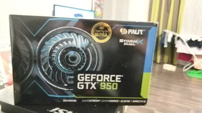 Лот: 15427828. Фото: 1. Видеокарта Palit GeForce GTX 950... Видеокарты