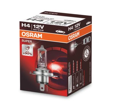 Лот: 11304725. Фото: 1. Osram H4 Super 64193SUP. Оптика и освещение