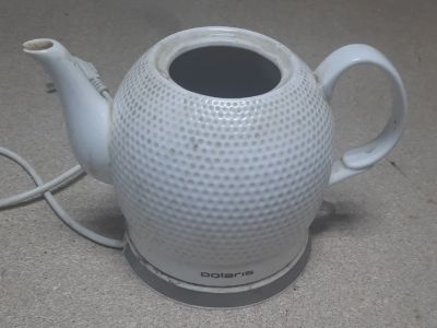 Лот: 19231178. Фото: 1. Чайник керамический Polaris. Чайники, заварники, турки