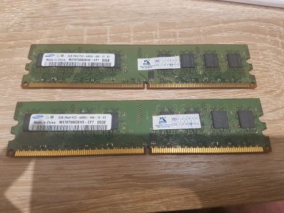 Лот: 12629912. Фото: 1. DDR2 2x2Gb Samsung. Оперативная память