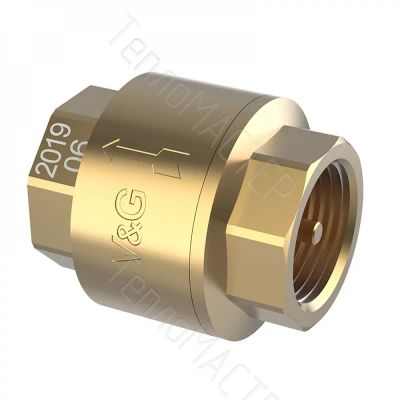 Лот: 24912321. Фото: 1. V&G Клапан обратный короткий 3... Запорная и предохранительная арматура