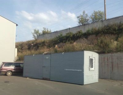 Лот: 16141064. Фото: 1. Вагончик - бытовка. Бытовки, вагончики строительные