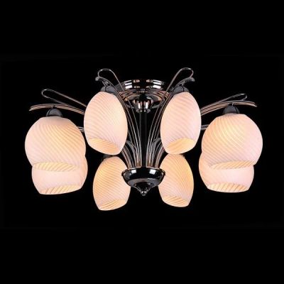 Лот: 8254784. Фото: 1. Люстра 10797/8c dark chrome Natali... Другое освещение