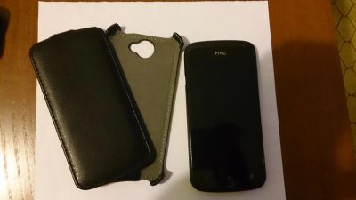 Лот: 3787100. Фото: 1. HTC ONE S Black 16 Гб + чехол... Смартфоны