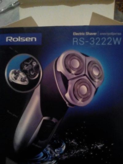 Лот: 9341650. Фото: 1. Rolsen Электробритва Rs-3222W. Укладка и стрижка волос, бритьё, эпиляция