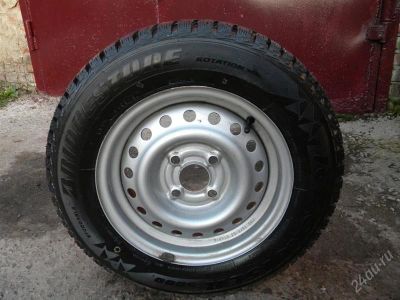 Лот: 1179768. Фото: 1. Продам Резину на дисках Bridgestone... Шины на дисках