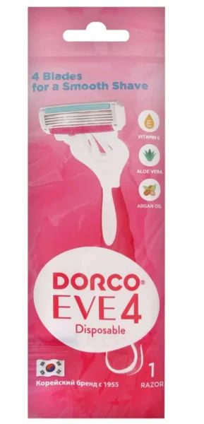 Лот: 11377385. Фото: 1. Dorco Eve4 Одноразовый станок... Уход за телом