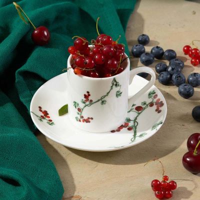 Лот: 24937463. Фото: 1. Кофейная пара Zapel Berry 120мл. Кружки, стаканы, бокалы