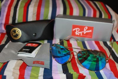 Лот: 4013514. Фото: 1. Очки Ray Ban Aviator ультратонкое... Очки солнцезащитные