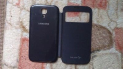 Лот: 7236533. Фото: 1. Оригинальная крышка с флипом Samsung... Чехлы, бамперы