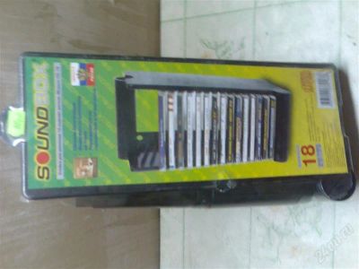 Лот: 1003549. Фото: 1. Подставка CD на 18дисков.новая... Другое (домашний быт)