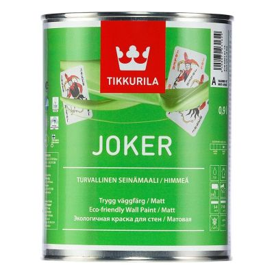 Лот: 10272704. Фото: 1. КраскпTikkurila Joker "C" Матовая... Краски, лаки, растворитель