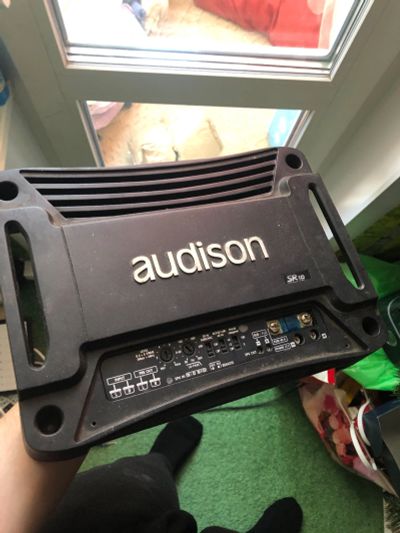 Лот: 17387059. Фото: 1. Audison SR 1 D с рубля. Усилители