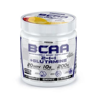 Лот: 11459156. Фото: 1. BCAA PRO (2-1-1) + Glutamine 200... Спортивное питание, витамины