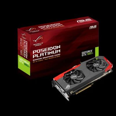 Лот: 6442497. Фото: 1. Asus GeForce GTX 980 Ti Poseidon... Видеокарты