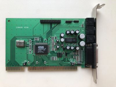 Лот: 25115597. Фото: 1. ISA ESS AudioDrive ES1869F (ES186XM3... Звуковые карты