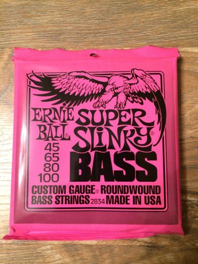 Лот: 5107484. Фото: 1. Струны для бас-гитары Ernie Ball... Аксессуары, комплектующие