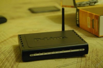 Лот: 3005675. Фото: 1. D-Link DSL-2640U Маршрутизатор... WiFi, Bluetooth адаптеры
