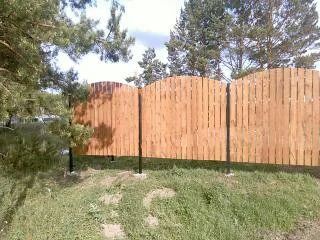 Лот: 7806298. Фото: 1. Забор из дерева №2. Ворота, заборы, шлагбаумы