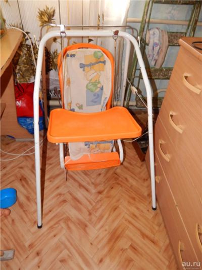 Лот: 8040632. Фото: 1. Кресло-качели. Стульчики для кормления