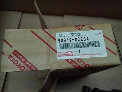 Лот: 7818144. Фото: 1. Катушка зажигания Toyota 1MZ 90919-02234. Двигатель и элементы двигателя