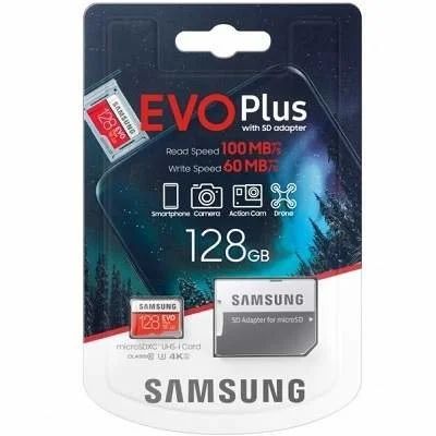 Лот: 16941149. Фото: 1. Samsung microSDXC 128Gb EVO Plus... Карты памяти