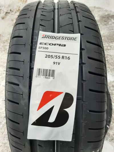 Лот: 17270555. Фото: 1. R-16 205/55 Bridgestone Ecopia... Шины
