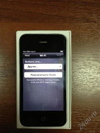 Лот: 2611954. Фото: 1. Продам iPhone 4 16gb черный. Кнопочные мобильные телефоны