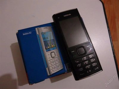 Лот: 2855899. Фото: 1. nokia X2-00 комплект. Кнопочные мобильные телефоны