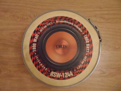 Лот: 5576278. Фото: 1. Сабвуфер ORIS Electronics asw-1244. Сабвуферы