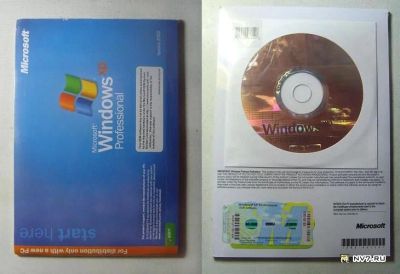 Лот: 3267489. Фото: 1. windows xp sp3 oem. Системные