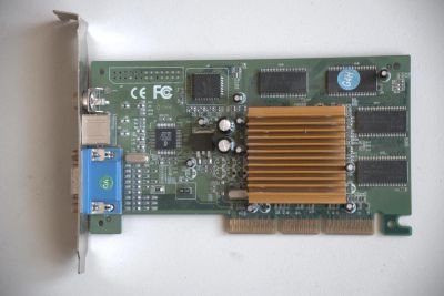 Лот: 6322689. Фото: 1. видеокарта Geforce 2MX-400 64Mb... Видеокарты
