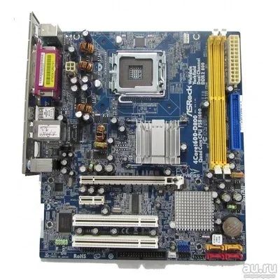 Лот: 10942685. Фото: 1. Материнская плата Asrock G31. Материнские платы
