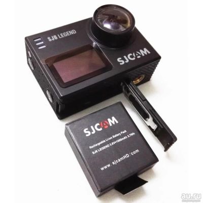 Лот: 10787105. Фото: 1. SJCam SJ6 Legend сменный аккумулятор... Аккумуляторы, зарядные