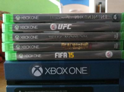 Лот: 11145735. Фото: 1. xbox one 1tb. Игровые приставки, консоли