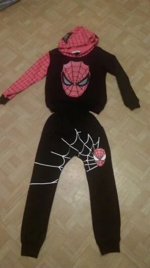 Лот: 11998344. Фото: 1. Спортивный костюм "Человек паук... Спортивная одежда