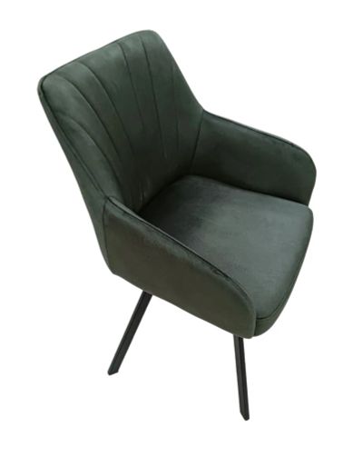 Лот: 25439384. Фото: 1. Стул A204-Р ткань DARK GREEN MR09... Столы, стулья, обеденные группы